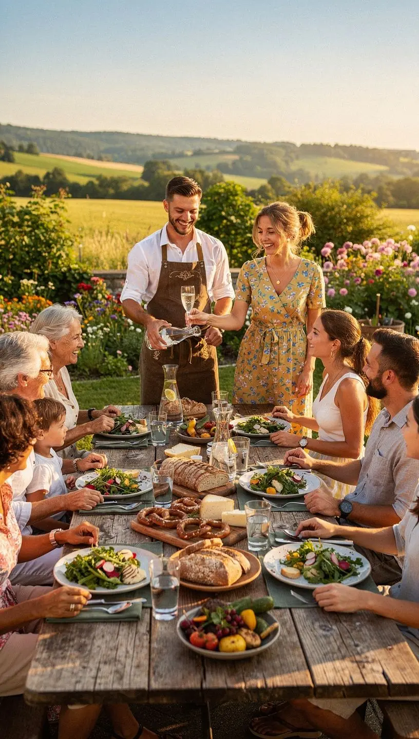 Natürliche Thermalquelle in der deutschen Landschaft, ideal für gesundheitsfördernde Kur- und Erholungsaufenthalte.